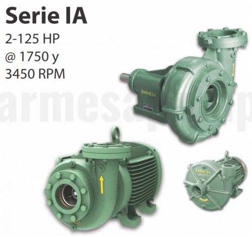 Bomba de alta presion Barnes modelo IA